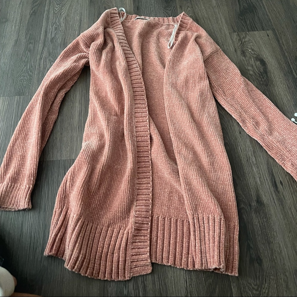Light pink soft cardigan
